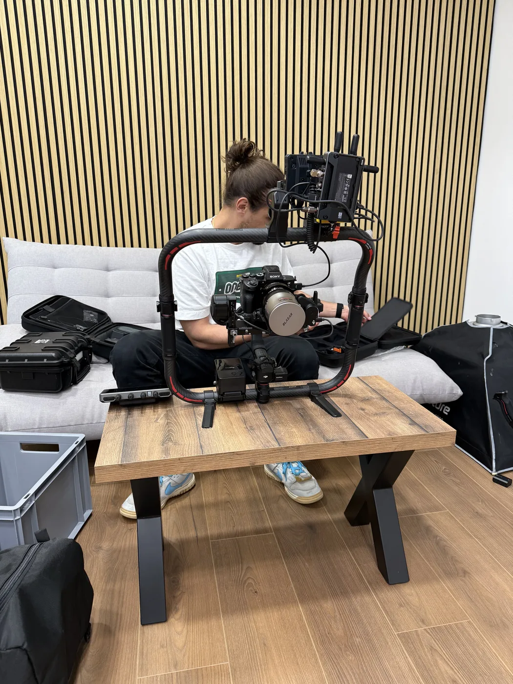 Petar priprema gimbal