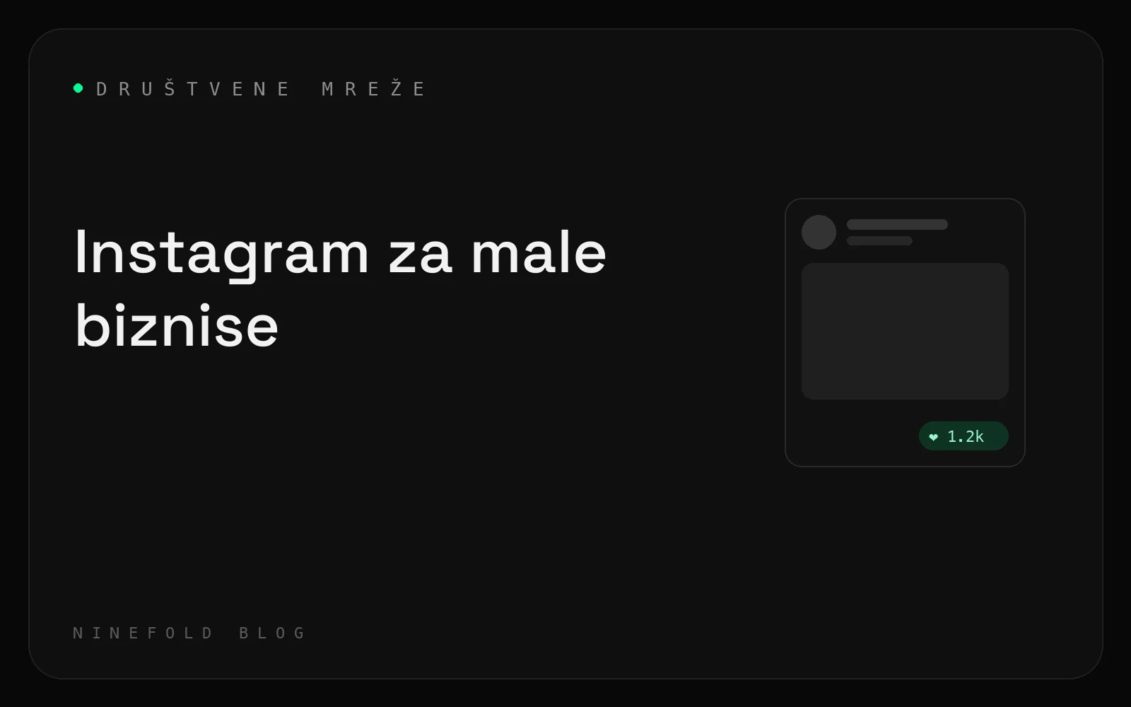 Instagram za male biznise: koliko često objavljivati i što?